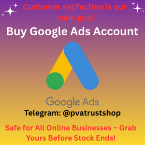 Buy Google Ads Account