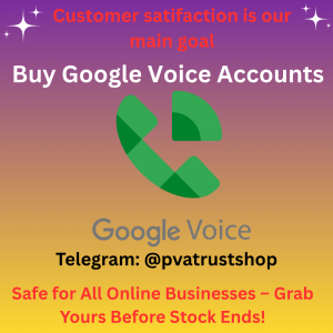 Buy Google Voice Accounts