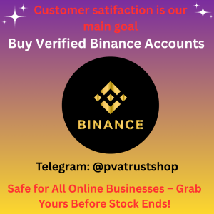 Buy Verified Binance Accounts