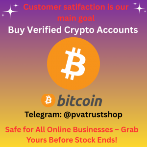 Buy Verified Crypto Accounts