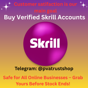 Buy Verified Skrill Accounts