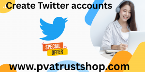 Create Twitter accounts